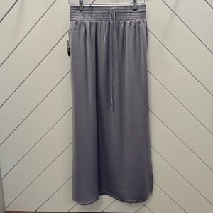 Chicos Gray Maxi Skirt